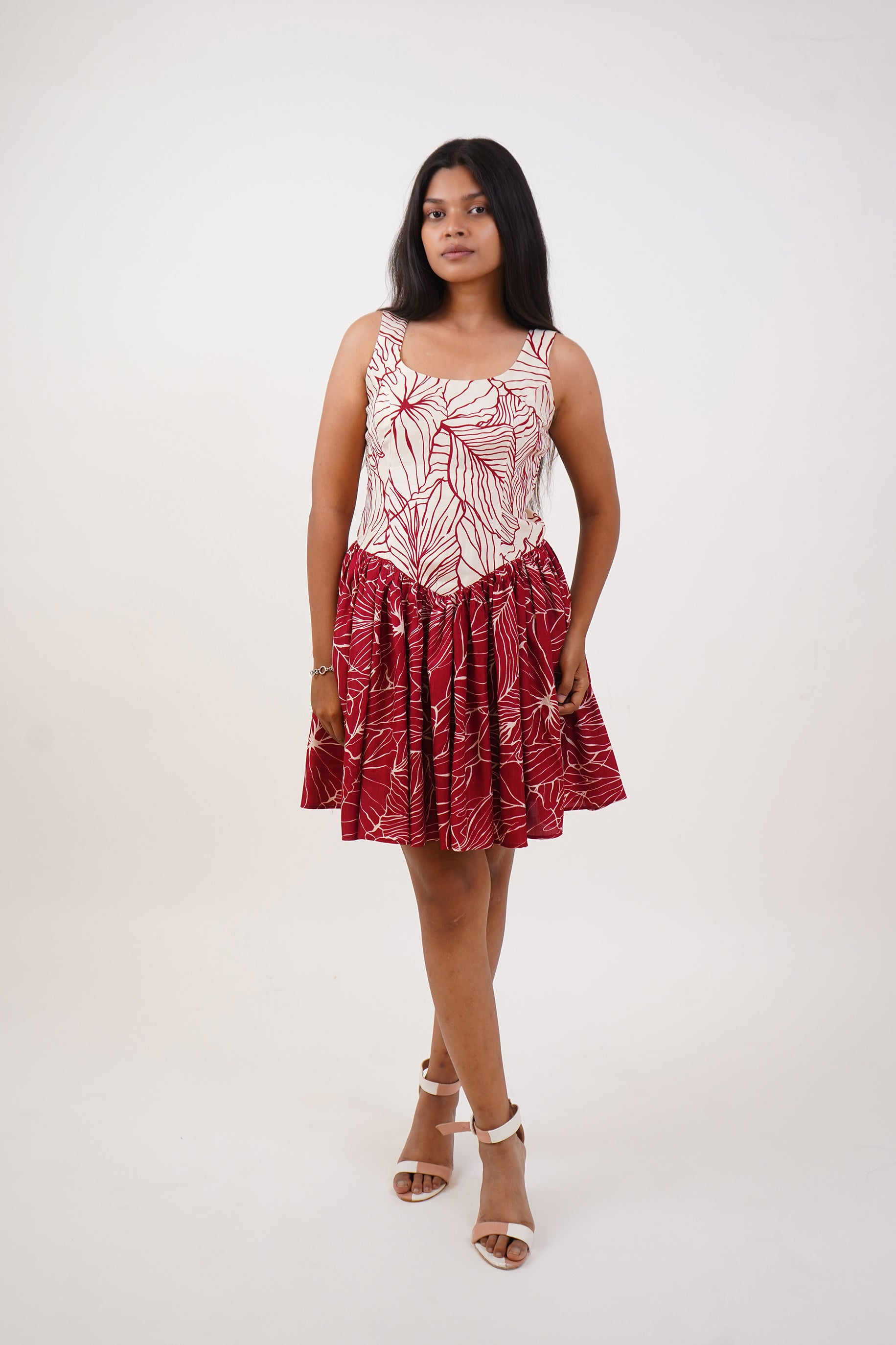 STRAINTER PRITED DRESS