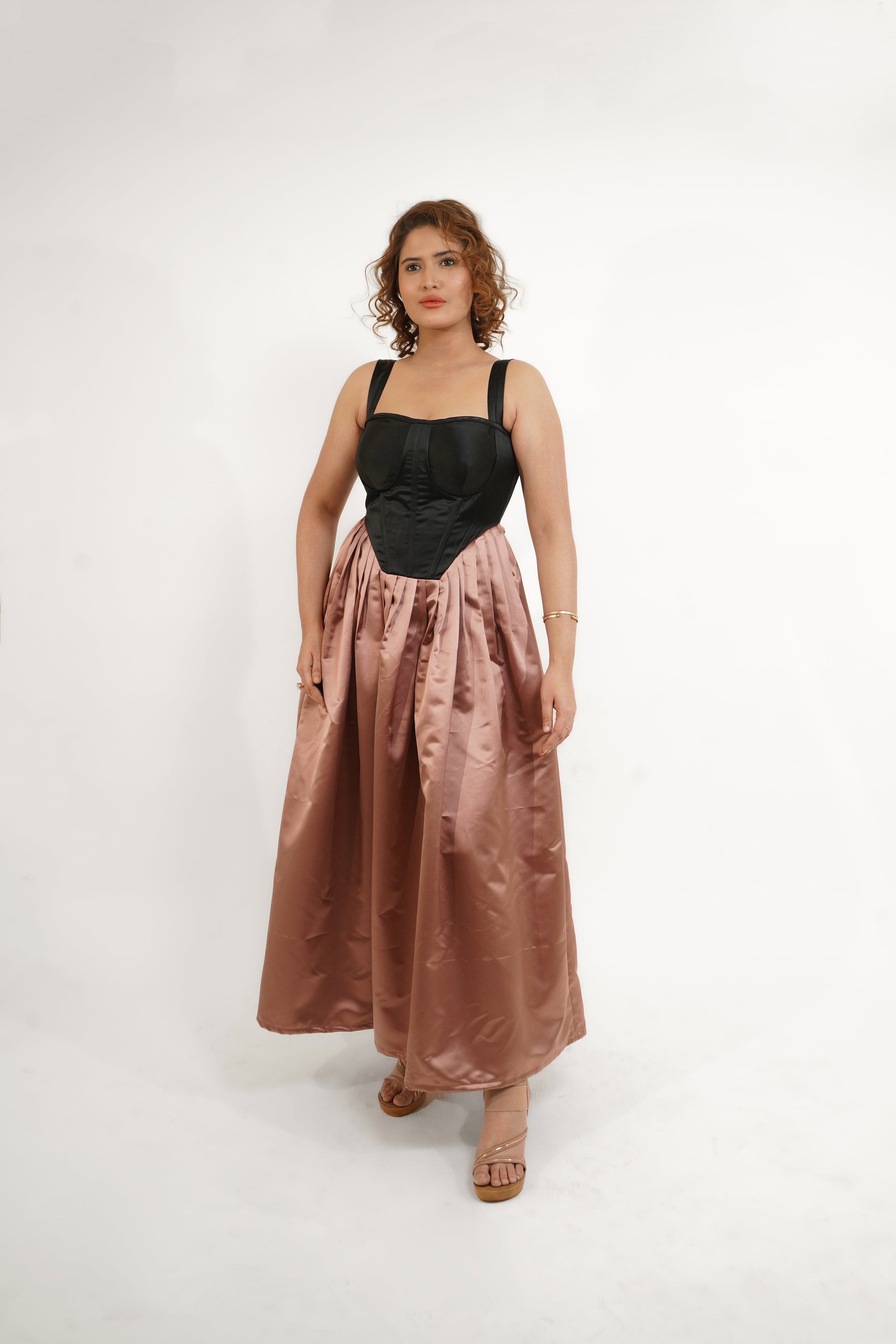 CORSET MAXI DRESS