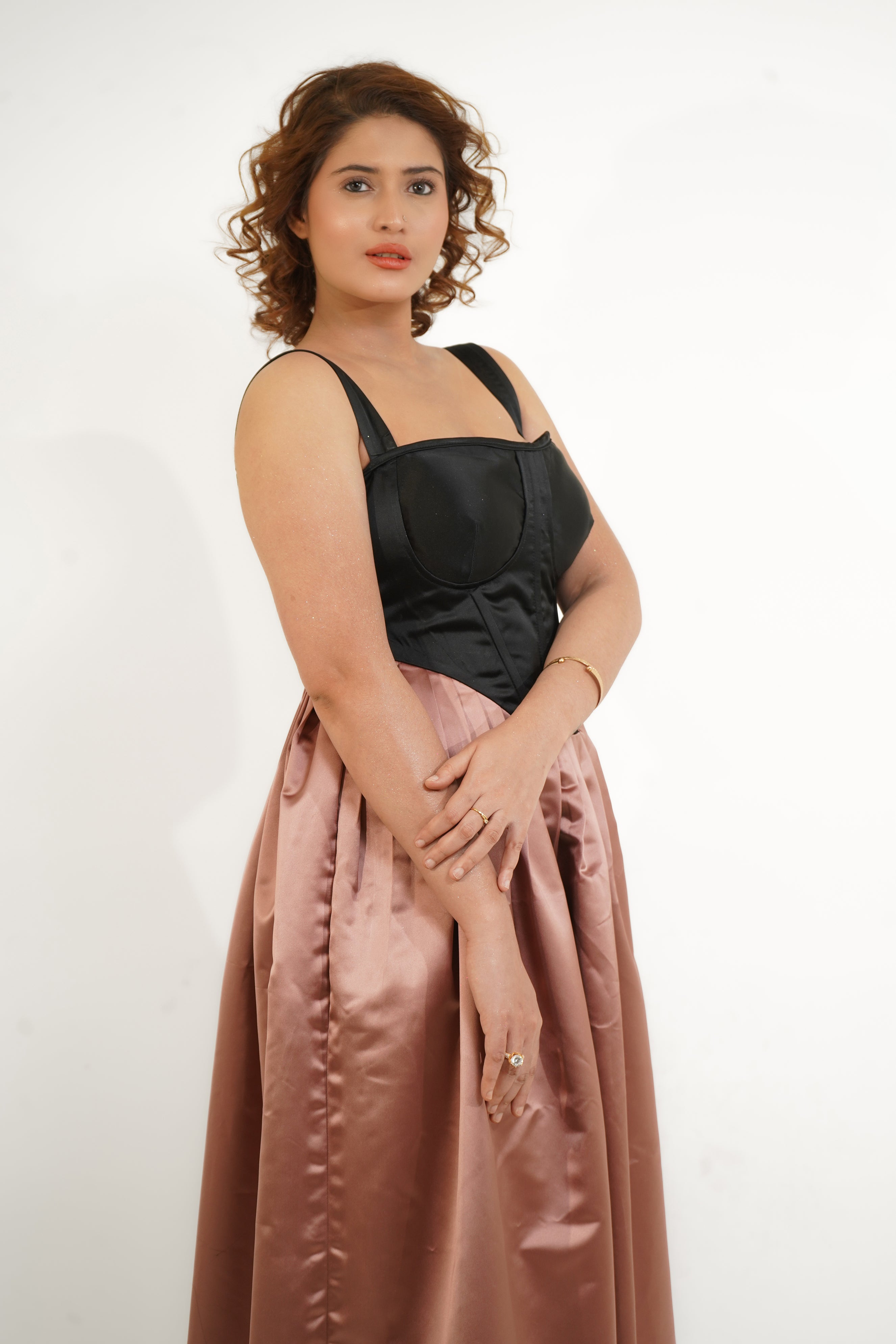 CORSET MAXI DRESS
