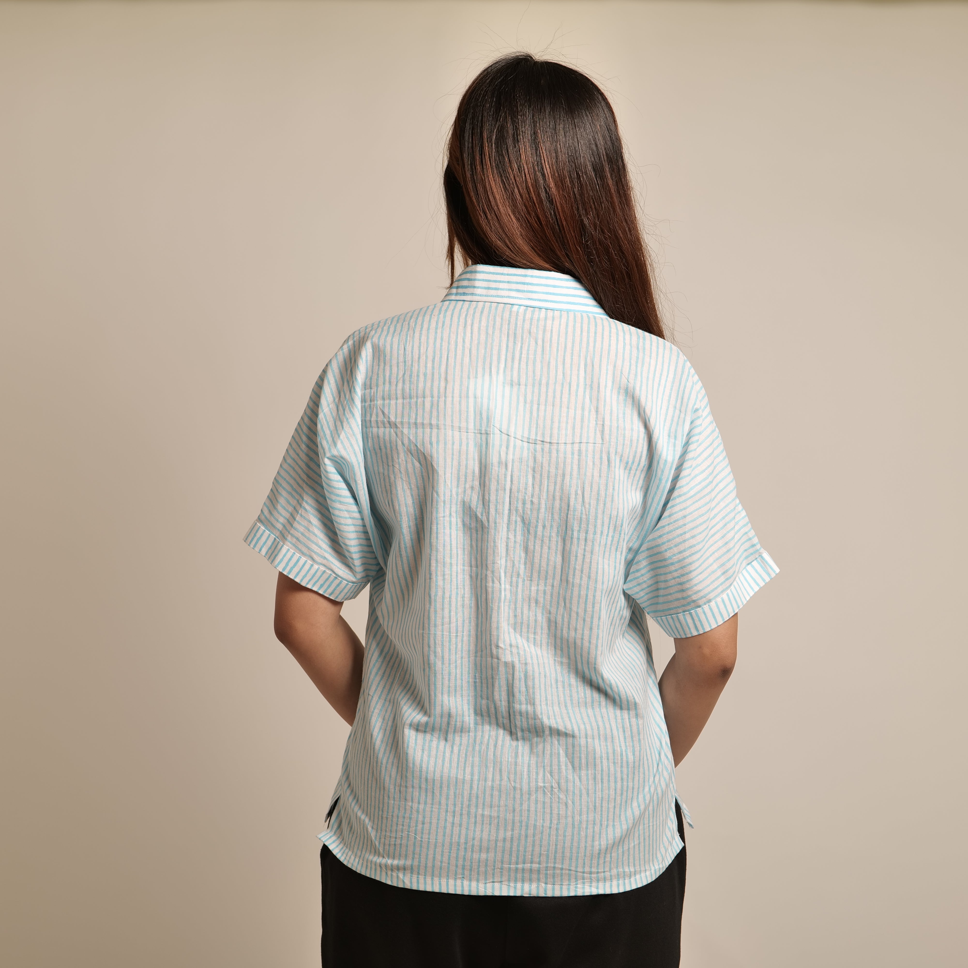 SKY BLUE LINE SHIRT