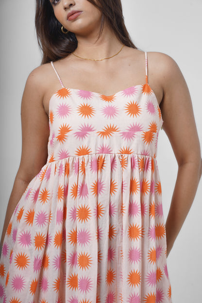 SUNBURST DRESS