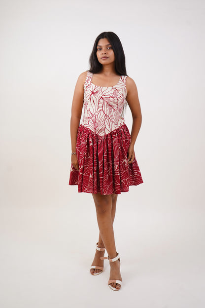 STRAINTER PRITED DRESS